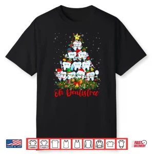 Oh Dentistree Dentistry Christmas Tree Dentists Xmas Pajamas Shirt
