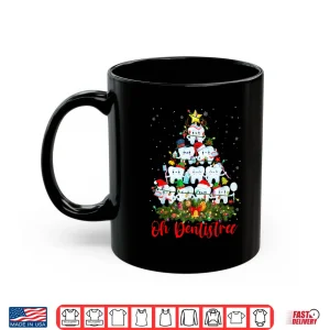 Mug Oh Dentistree Dentistry Christmas Tree Dentists Xmas Pajamas Shirt
