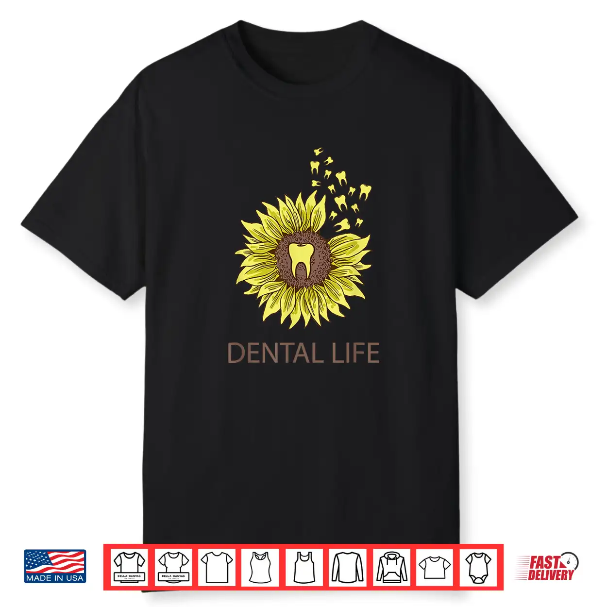 Sunflower Dental Assistant For Dentists & Assistants Shirt Sunflower Dental Assistant For Dentists & Assistants Shirt