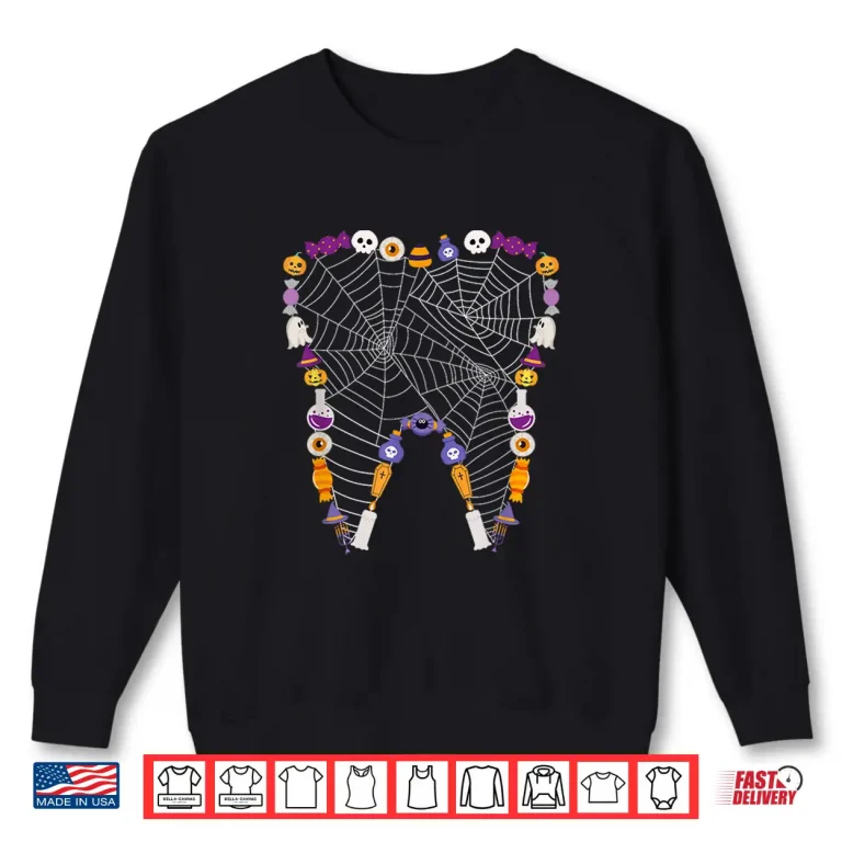 Sweatshirt Tooth Halloween Costume Dentist Dental Squad Shirt
