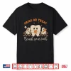 Trick Or Treat Brush Your Teeth Cute Halloween Tooth Ghost Shirt