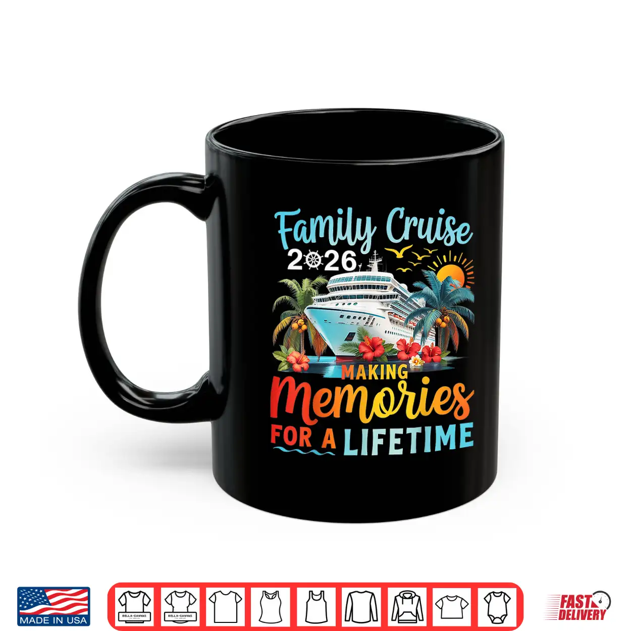 Family Cruise 2026 Family Cruise Vacation Summer Party Shirt Family Cruise 2026 Family Cruise Vacation Summer Party Shirt