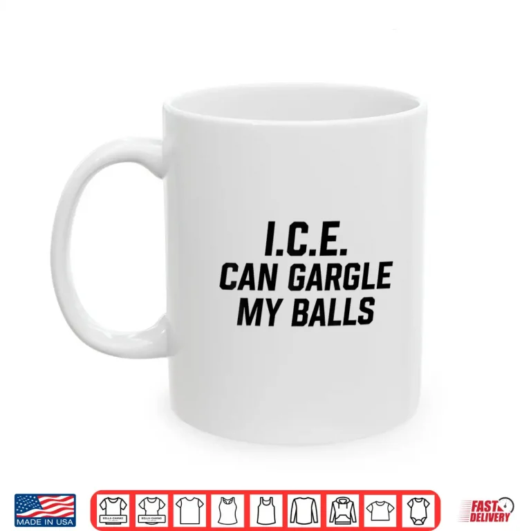 Mug Funny Ice Character Cartoon Shirt