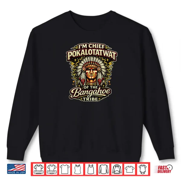 Sweatshirt Vintage Tribal Chief Mascot Shirt