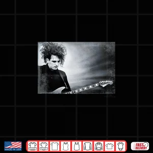 Design 80s Gothic Rock Band Fan Art Concert Tee Shirt