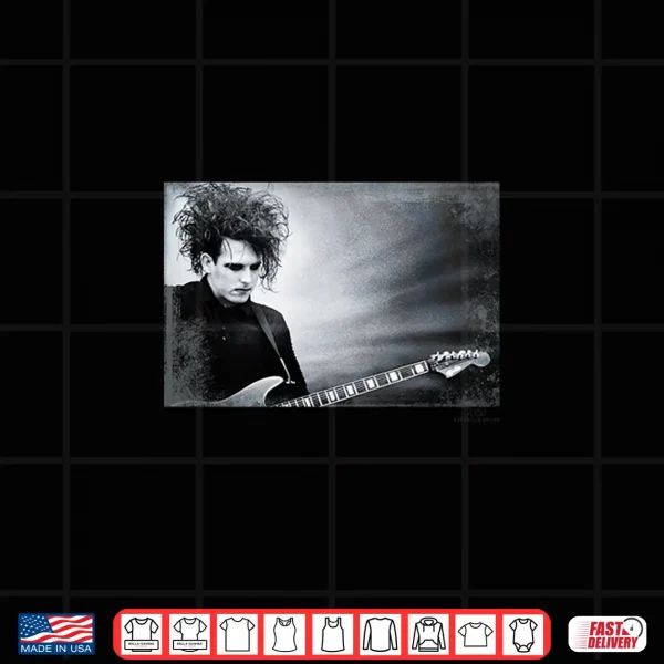 Design 80s Gothic Rock Band Fan Art Concert Tee Shirt