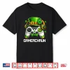Leprechaun St Patricks Day Game Controller Gamer Boys Kids Shirt
