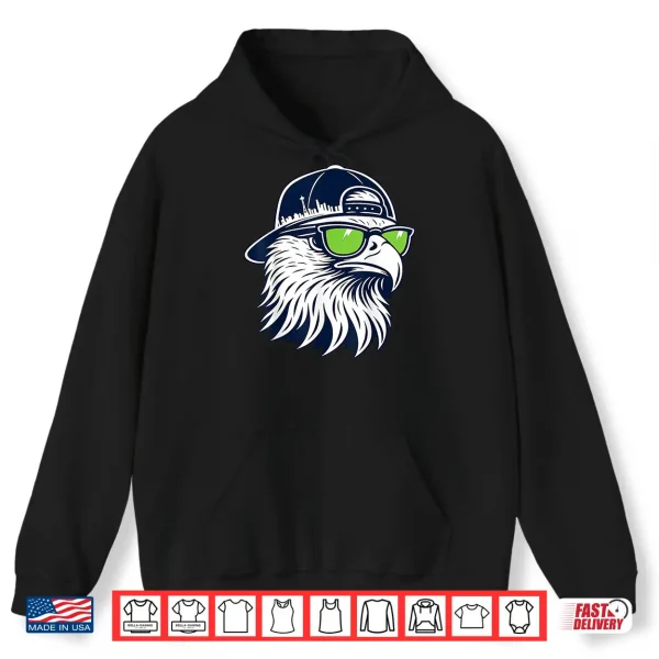 Retro Cool Bird With Sunglasses Graphic Tee 1 Hoodie Retro Cool Bird With Sunglasses Graphic Tee