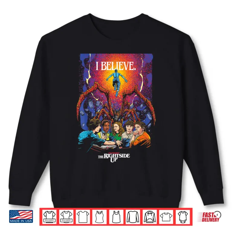 Sweatshirt Retro Sci Fi Horror 80s Style Graphic Tee Shirt