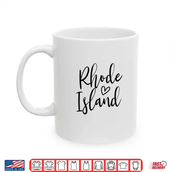 Rhode Island Heart Women'S Love Rhode Island Shirt 3 Mug Rhode Island Heart WomenS Love Rhode Island Shirt