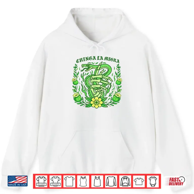 Hoodie Snake Art Human Rights Advocacy Tee Shirt