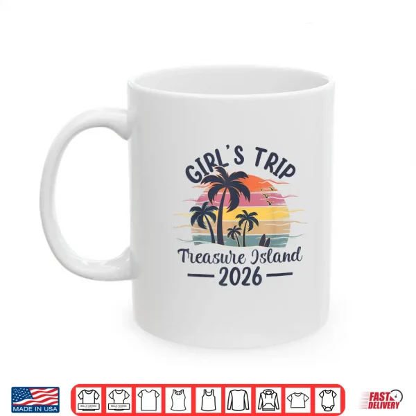 Treasure Island Girls Trip 2026 Vintage Sunset Summer Vibes Shirt 3 Mug Treasure Island Girls Trip 2026 Vintage Sunset Summer Vibes Shirt