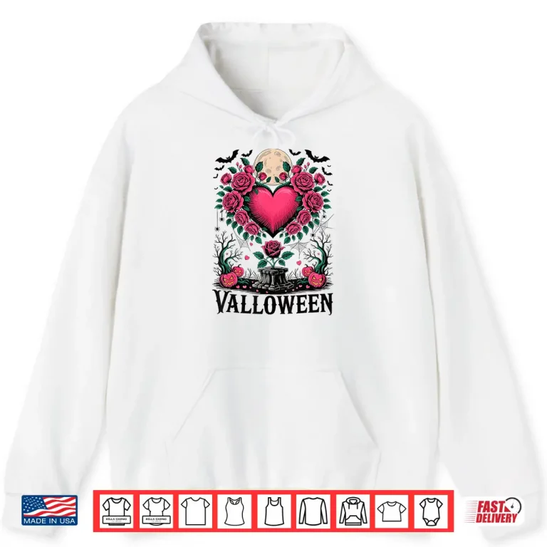 Hoodie Valloween Romance And Menace Shirt
