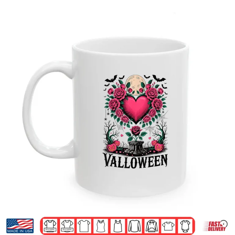 Mug Valloween Romance And Menace Shirt