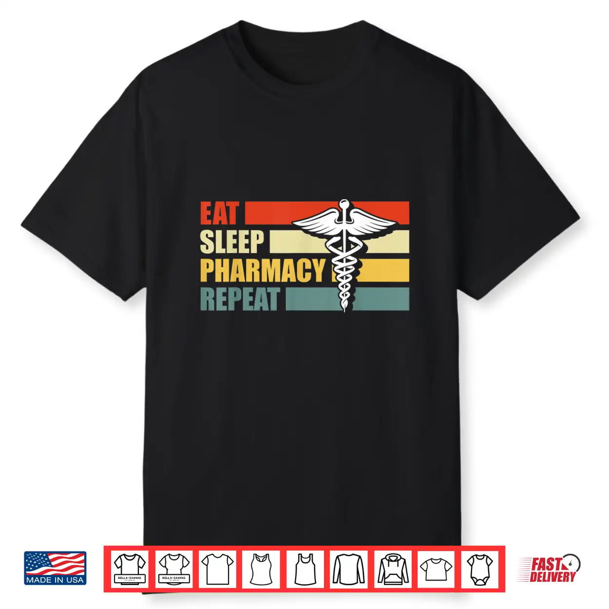 Eat Sleep Pharmacy Repeat Retro Pharmacist Gift Shirt Eat Sleep Pharmacy Repeat Retro Pharmacist Gift Shirt
