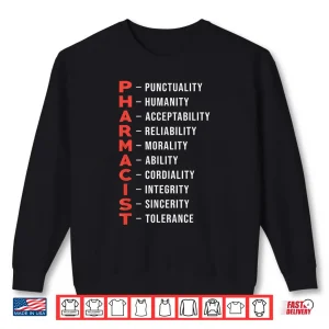Sweatshirt Pharmacist Quote Tech Retro Medicine Pharmacy Technician Shirt