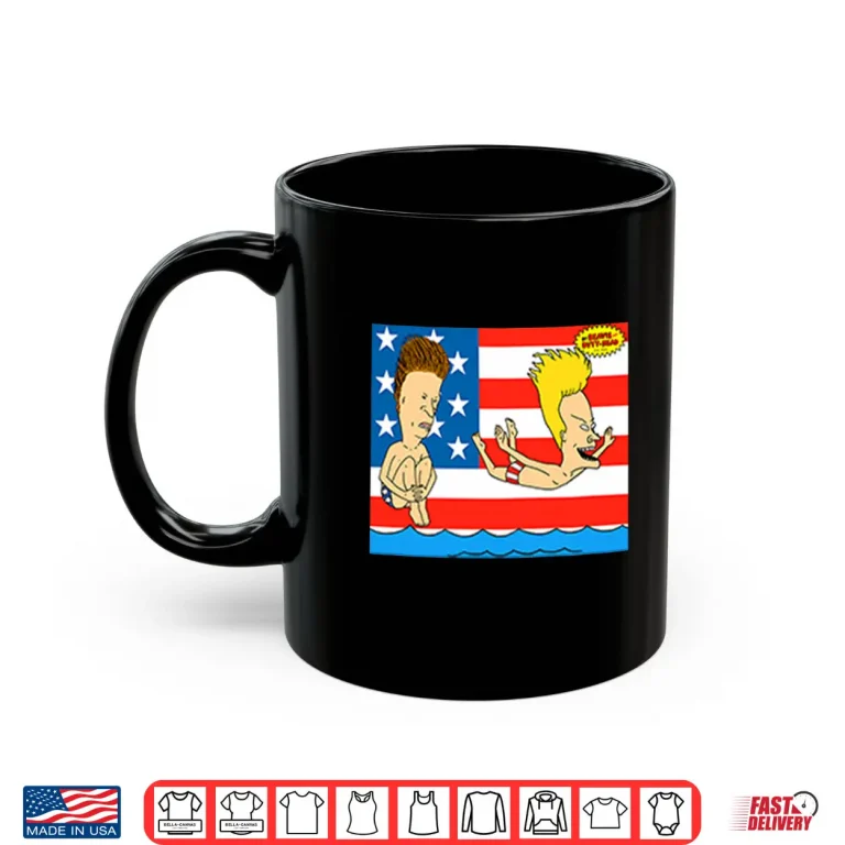 Mug Beavis And Butthead Rock Americana Shirt