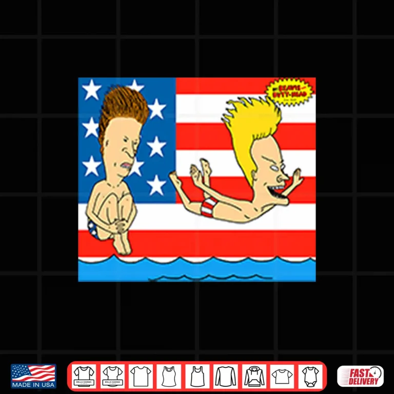 Design Beavis And Butthead Rock Americana Shirt