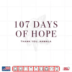 Design 107 Days Kamala Harris Shirt