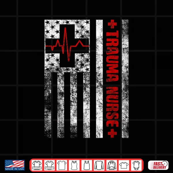 Design Emergency Department Icu Nurses Medical Care Er Trauma Nurse Shirt