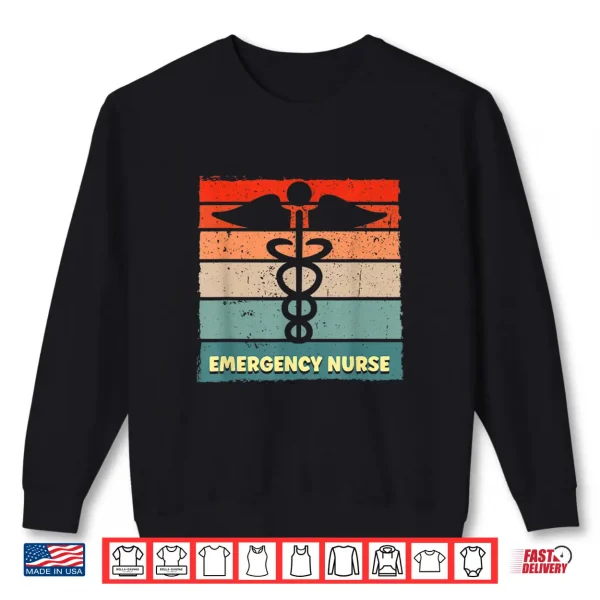 Sweatshirt Emergency Room Nurse Er Nurses Nursing Medical Symbol Shirt