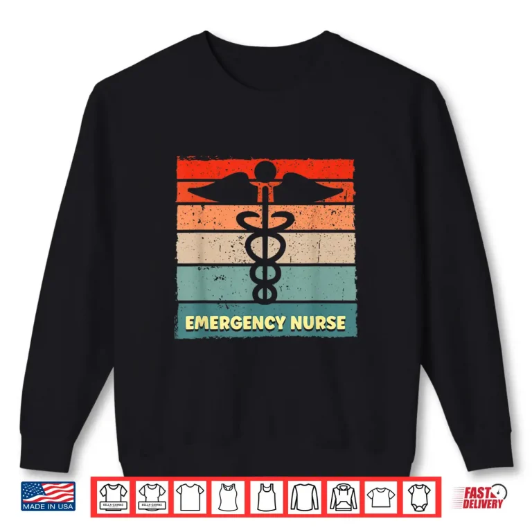 Sweatshirt Emergency Room Nurse Er Nurses Nursing Medical Symbol Shirt