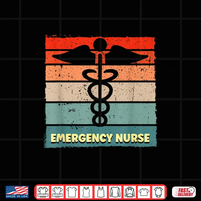 Design Emergency Room Nurse Er Nurses Nursing Medical Symbol Shirt