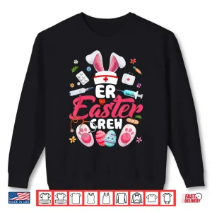 Sweatshirt Funny Er Easter Crew Bunny Er Nurse Easter Day Girls Women Shirt