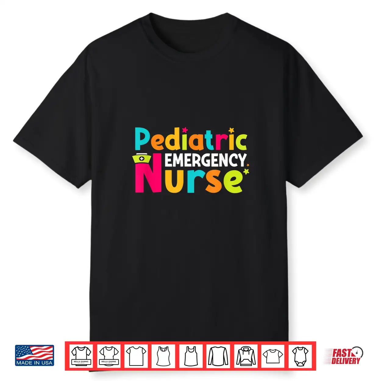 Pediatric Emergency Nurse Peds Rn Nursing Er Nurses Shirt Pediatric Emergency Nurse Peds Rn Nursing Er Nurses Shirt