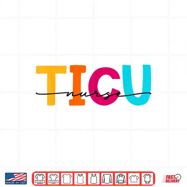 Design Ticu Nurse Trauma Icu Nurses Women Emergency Room Nurse Er Shirt