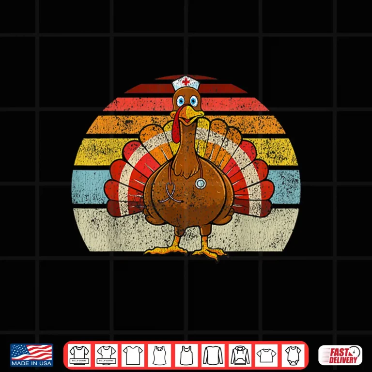 Design Turkey Nurse Thanksgiving Nurses Rn Er Icu Nursing Women Shirt