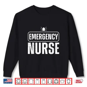 Sweatshirt Cool Emergency Nurse Art For Men Women Er Nurses Rn Oncology Shirt