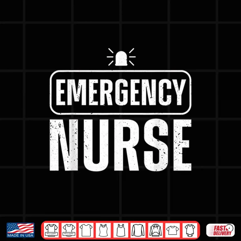 Design Cool Emergency Nurse Art For Men Women Er Nurses Rn Oncology Shirt