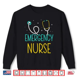 Sweatshirt Emergency Nurse Nursing Nurses Er Nurse Emergency Room Ed Shirt