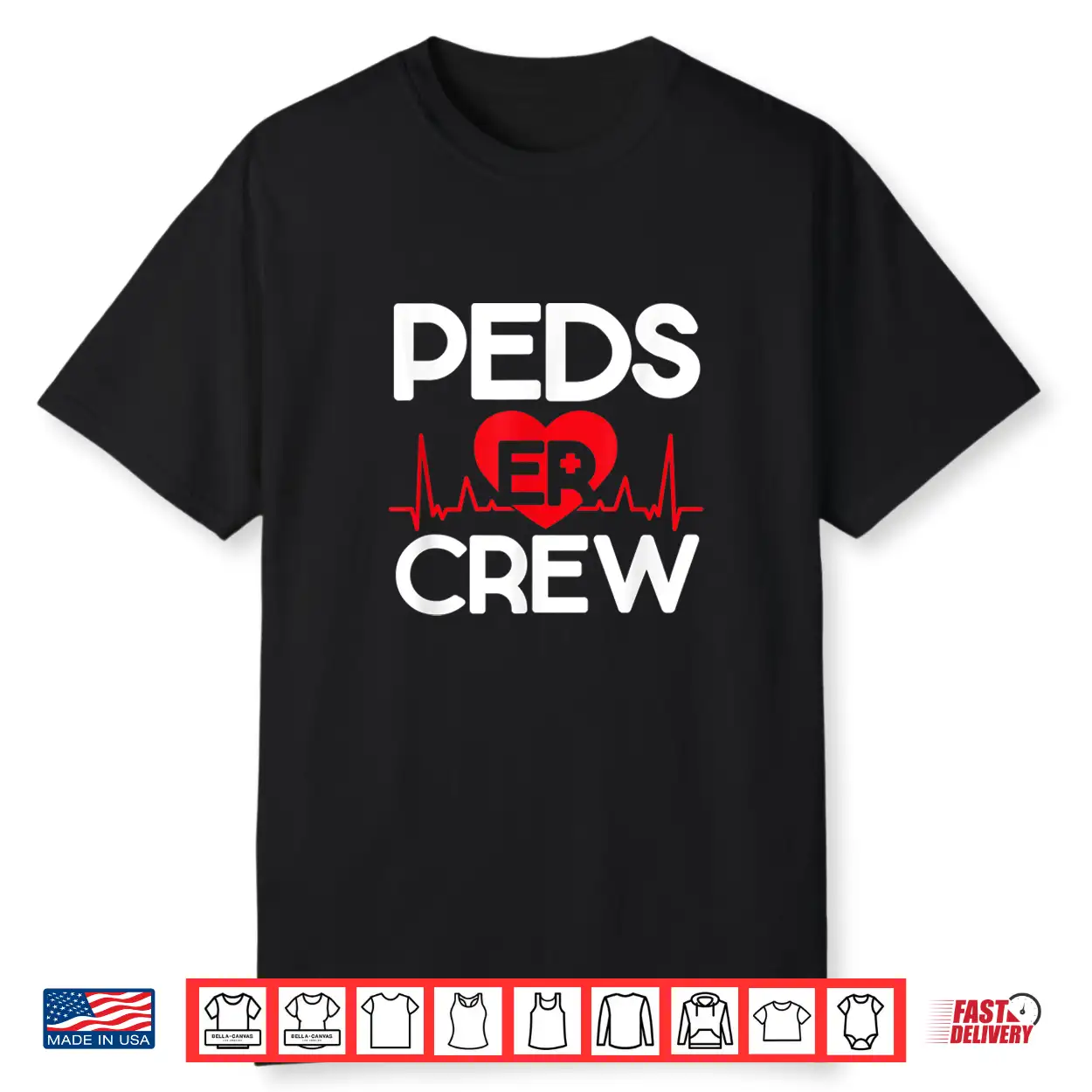 Peds Er Crew Pediatric Emergency Room Nursing Nurses Shirt Peds Er Crew Pediatric Emergency Room Nursing Nurses Shirt