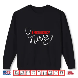 Sweatshirt Emergency Nurse Clothing Er Nurse Shirt