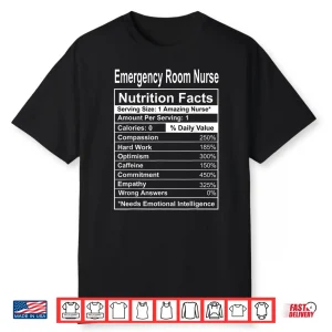 Er Nurse Funny Emergency Room Nursing School & Medical Staff Shirt