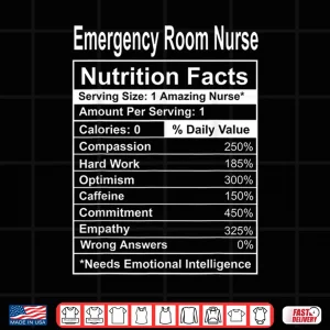Design Er Nurse Funny Emergency Room Nursing School Medical Staff Shirt