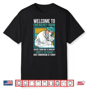 Funny Er Nurse Emergency Nurse Er Nursing Shirt