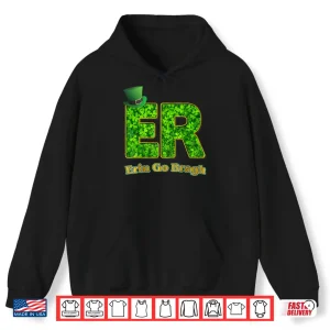 Hoodie Nurses Shamrock Er St. PatrickS Day Shirt