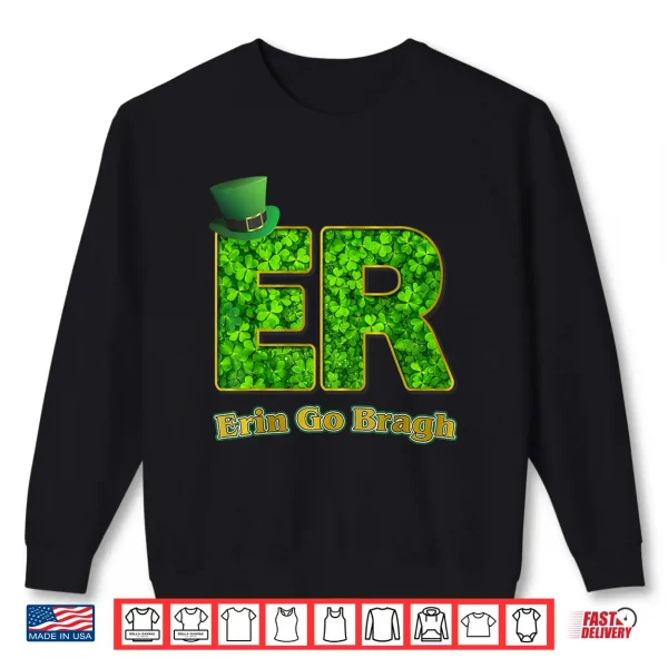 Sweatshirt Nurses Shamrock Er St. PatrickS Day Shirt