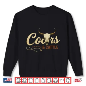 Sweatshirt Coor and Cattles Rodeo Western Cowboy Shirt