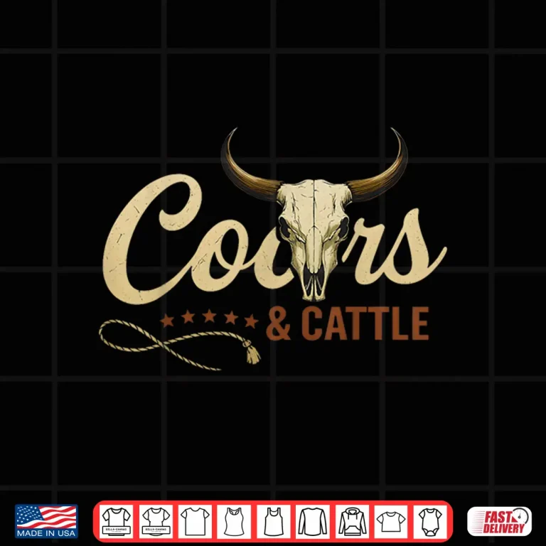 Design Coor and Cattles Rodeo Western Cowboy Shirt