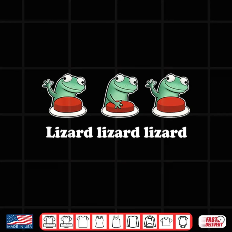 Design Lizard Lizard Lizard Funny Weirdcore Shirt