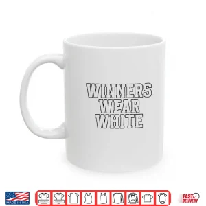 Mug Winners Wear White Matching Summer Camp Shirt