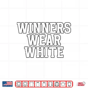 Design Winners Wear White Matching Summer Camp Shirt