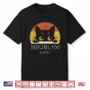 Black Cat Judging You Silently Sarcastic Cat Shirt