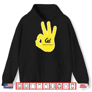 Hoodie California Golden Bears Cal Basketball Hand Sign Shirt