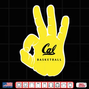 Design California Golden Bears Cal Basketball Hand Sign Shirt