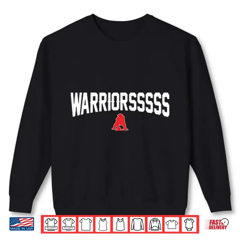 Sweatshirt Warriors New England Patriots Shirt